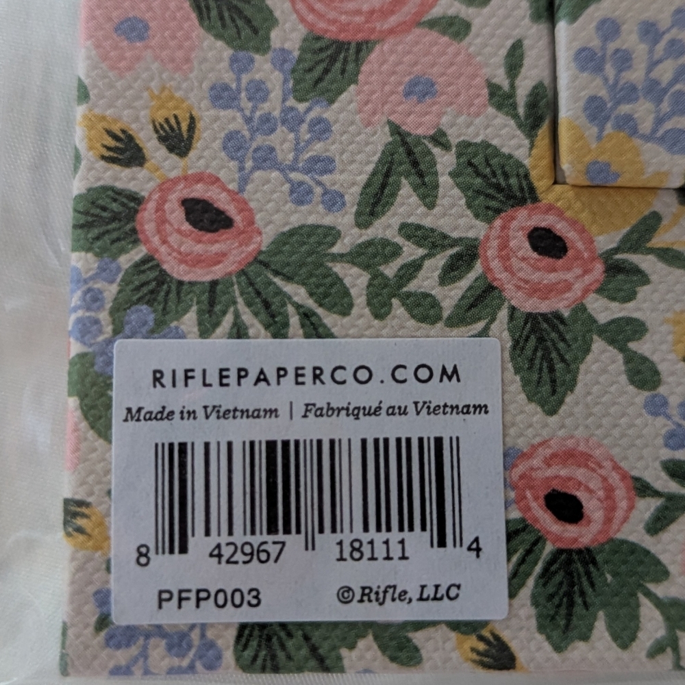 Rifle Paper Co. Floral Frame in Pink, Yellow & Green - Picture 3 of 3